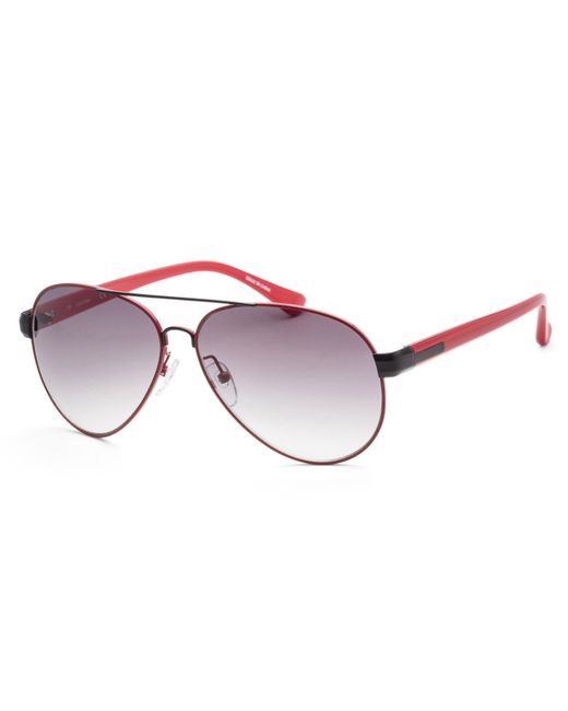 Calvin Klein Red 62 Mm Black Sunglasses Ck1209sa-001
