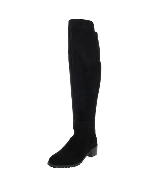Blondo Black Sierra Suede Tall Knee-High Boots