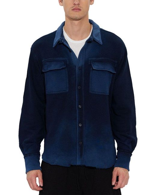 Cotton Citizen Blue Bronx Button-down Shirt for men