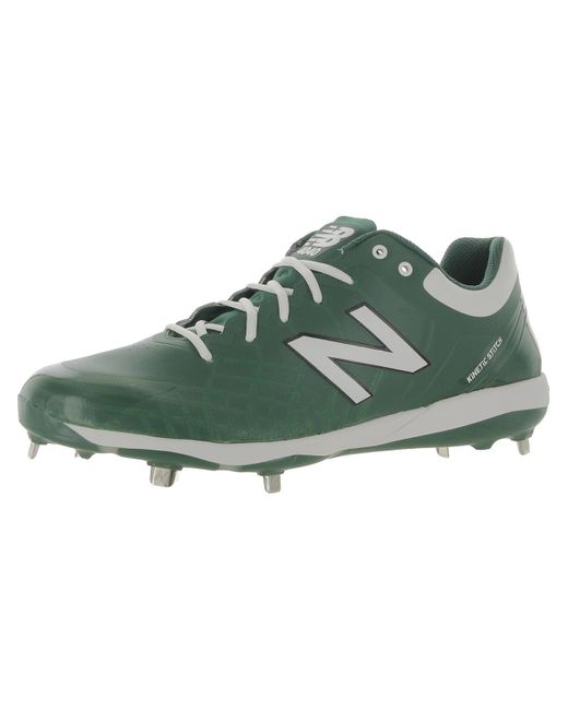 New Balance Green Cleat Gym Baseball Shoes for men