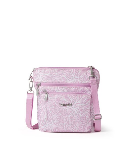 Baggallini Pink Modern Pocket Crossbody Bag