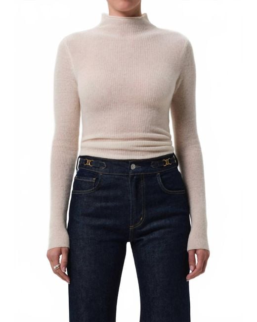 Citizens of Humanity Blue Nara Turtleneck Top