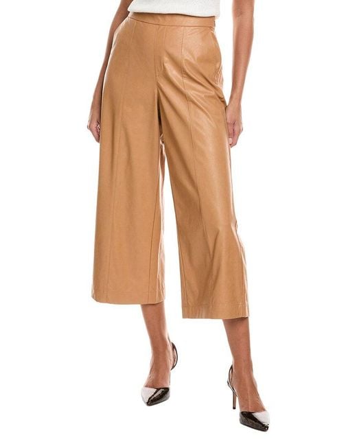 tyler boe Brown Payton Crop Pant