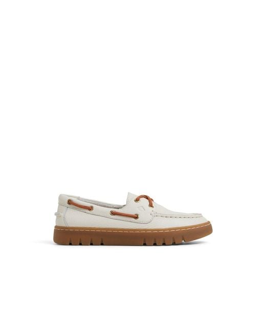 Sperry Top-Sider White Keely Boat Shoe