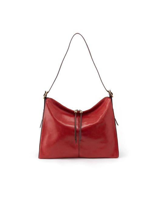 Hobo International Red Valley Shoulder Bag