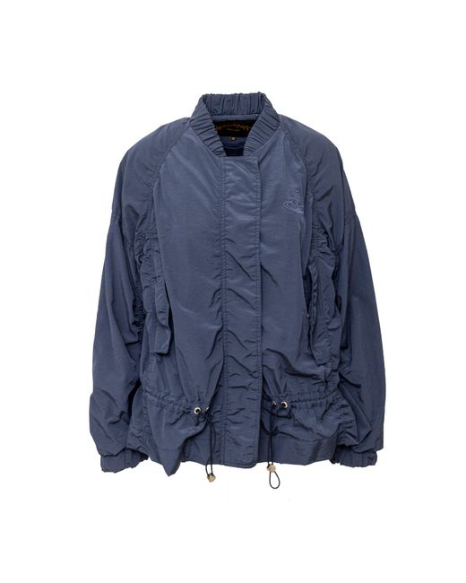 Vivienne Westwood Blue Anglomania Nylon Jacket
