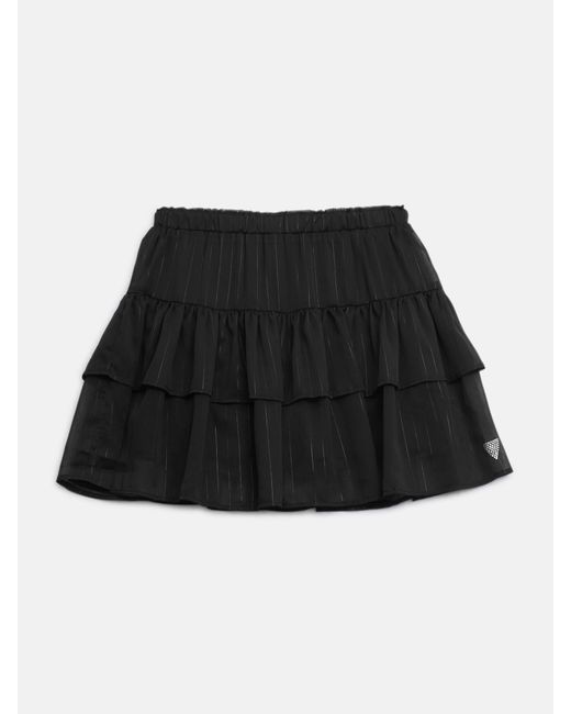 Guess Black Noel Layered Skirt (7-14)