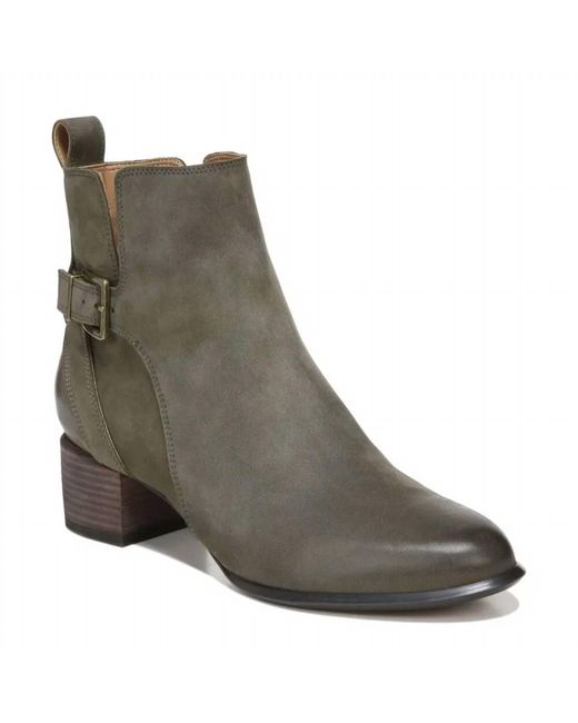 Vionic Brown Sienna Waterproof Nubuck Bootie