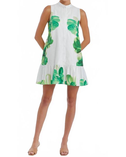 Amanda Uprichard Green Carol Dress