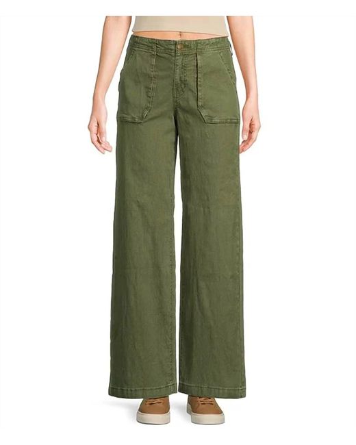 Roxy Green Mid Rise Neddy Pant