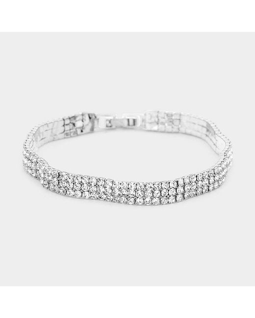 Fashnzfab Metallic Evening Bracelets