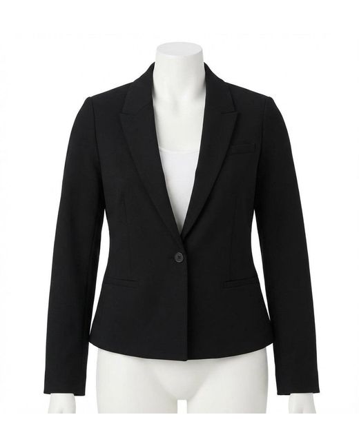 Spanx Black Ponte Blazer