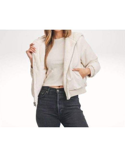 Sweet Rain Black Reversible Woven Jacket