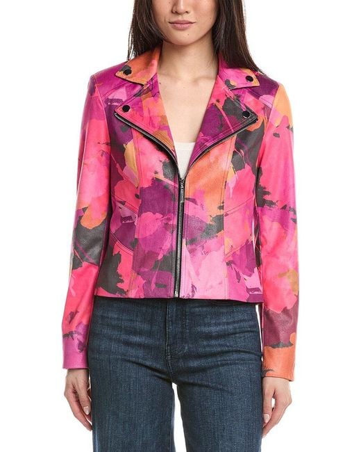 Joseph Ribkoff Red Floral Jacket