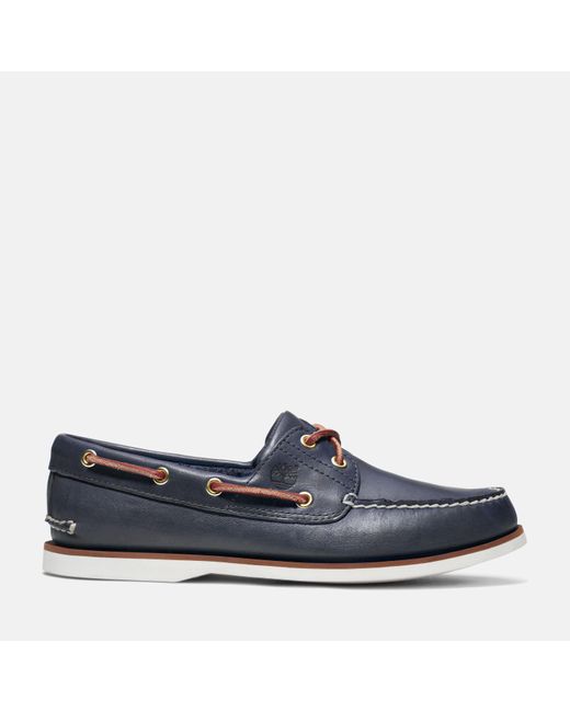 Timberland Blue Classic 2-eye Boat Shoes for men