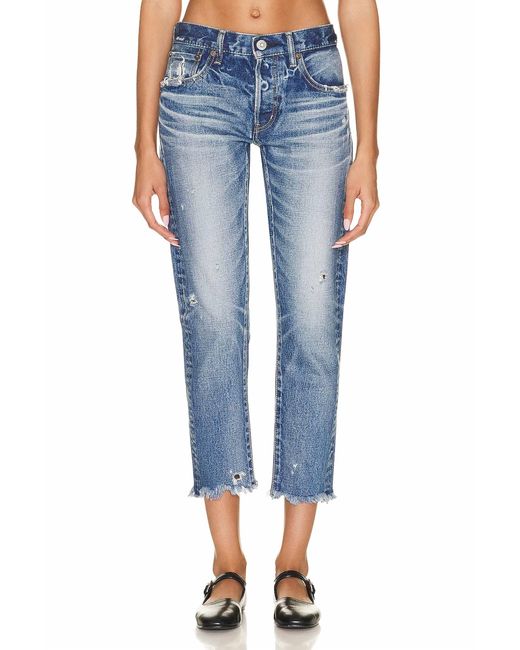 Moussy Blue Ridgeway Tapered Jeans
