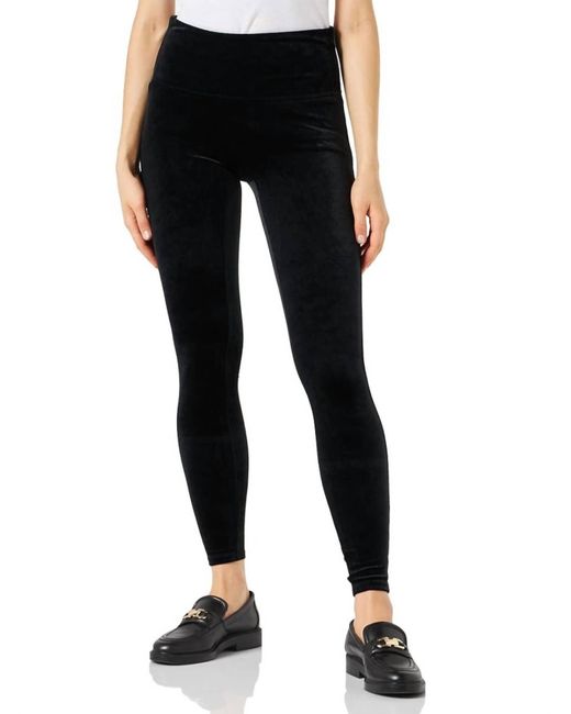 Spanx Black Velvet leggings