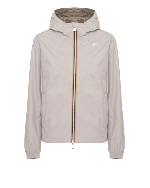 K-Way White Lil 2.0 Plus Reversible Jacket