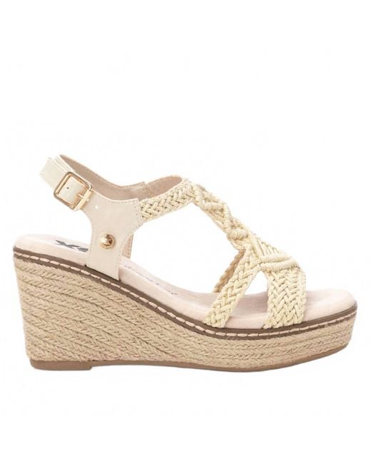 Xti Natural Tele Wedge Sandal