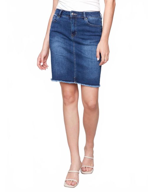 Charlie b Blue Basic Denim Skort
