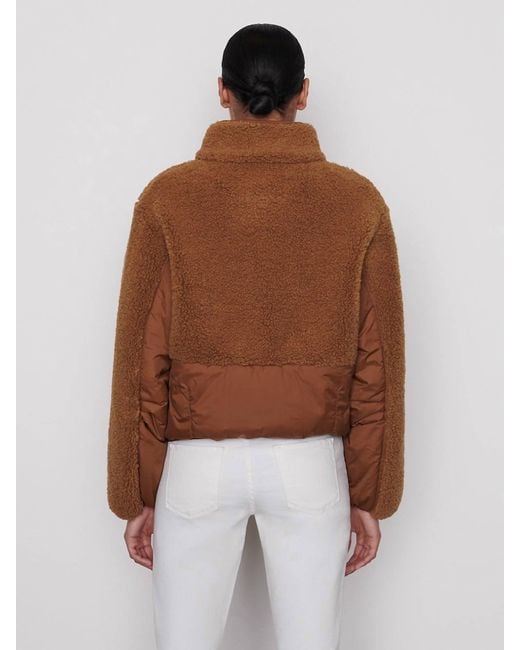 Frame fleece mix pullover hot sale