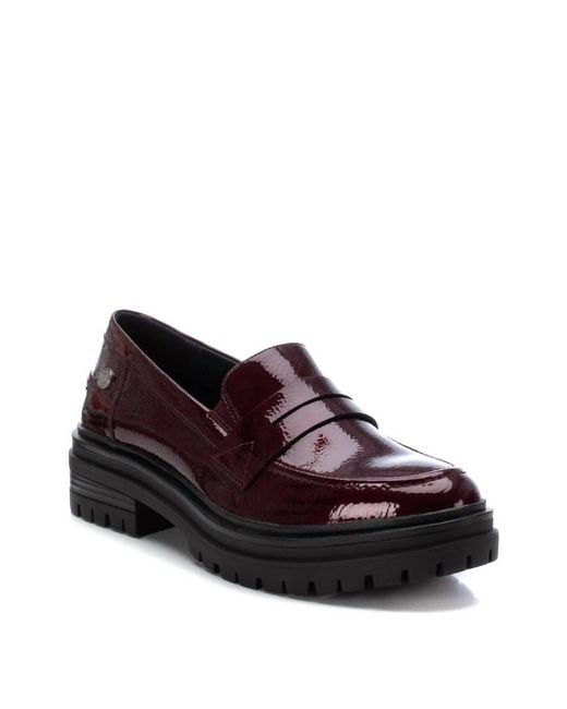 Xti Purple Moccasins Loafer