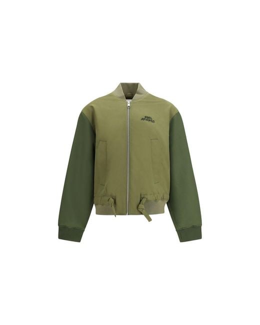 Axel Arigato Green Polyester Bomber for men
