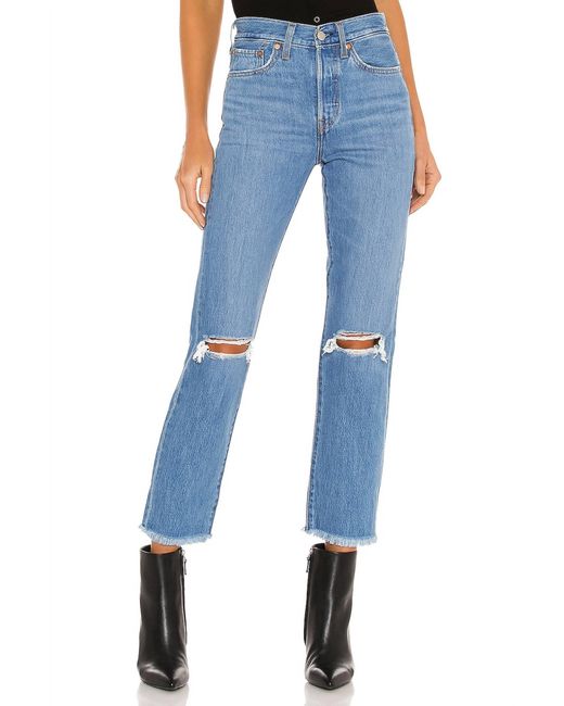 Levi's Blue Wedgie Straight Jean