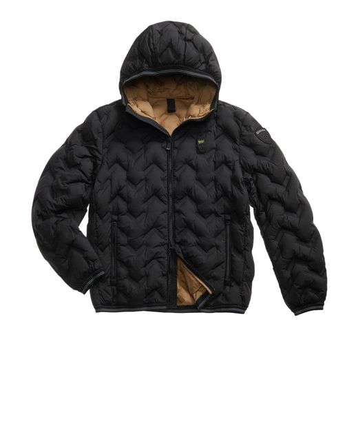 Blauer Black Piery Puffer Jacket for men