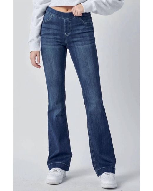 cello Blue Meg Pull On Jeans