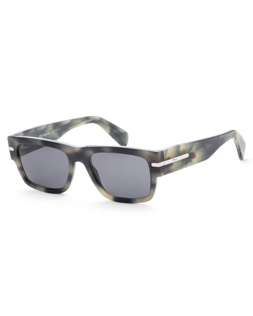 Ferragamo Metallic Ferragamo 54mm Sunglasses Sf1030s-052 for men