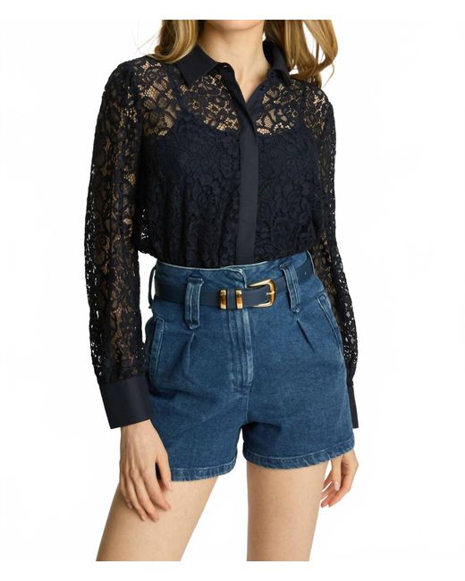 Caballero Black Emmie Top