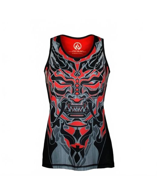 INKnBURN Red Oni Singlet