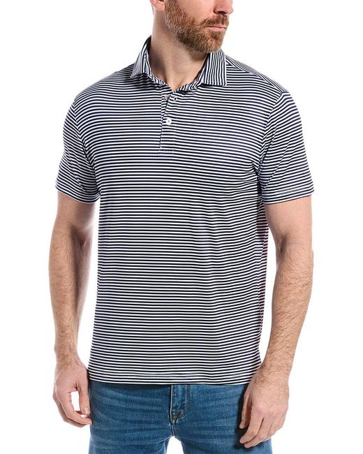 Tailorbyrd Performance Polo Shirt in Blue for Men | Lyst