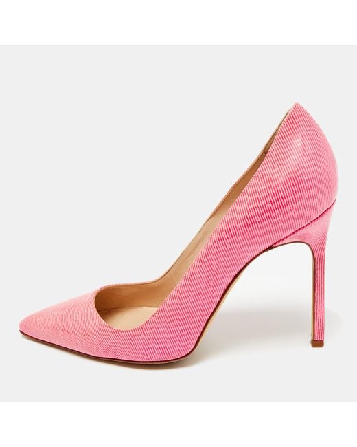 Manolo Blahnik Pink Manolo Blahnik Bb