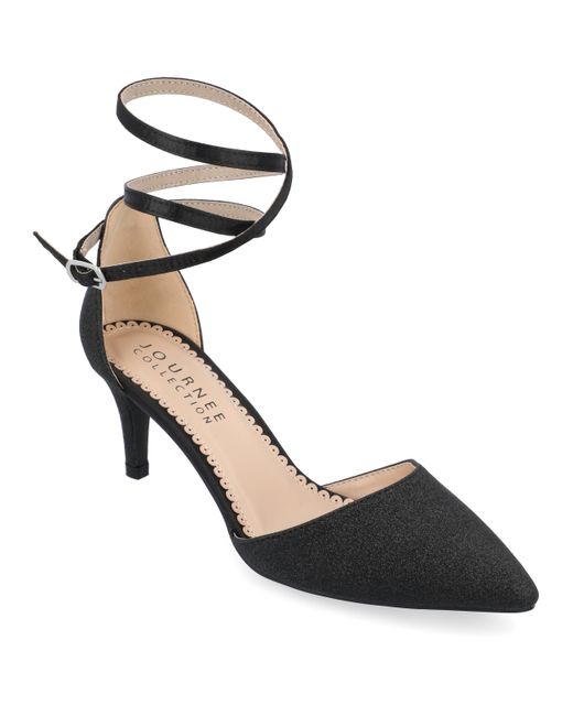 Journee Collection Luela Pump in Black Lyst