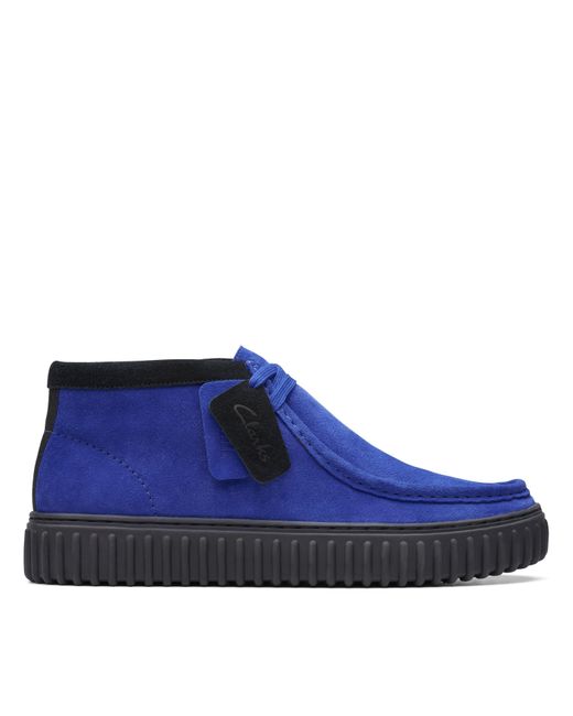 Clarks Blue Torhill Hi for men