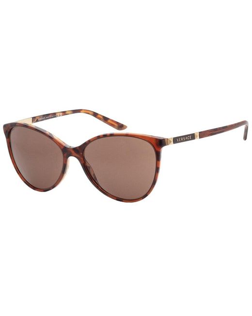 Versace Brown Ve4260 58mm Sunglasses