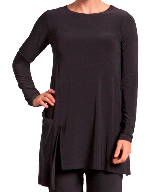 Sympli Black Chop Tonic Top