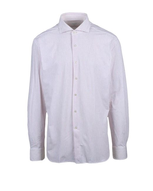 Xacus Purple Polyamide Elastane Stretch Shirt for men