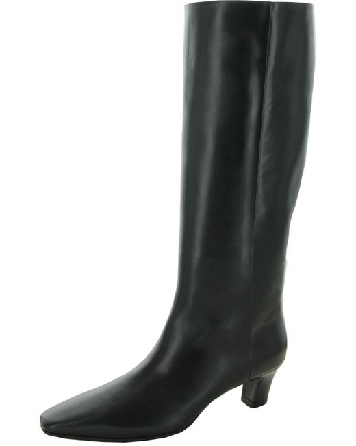 Steve Madden Empire Leather Casual Kneehigh Boots in Black Lyst