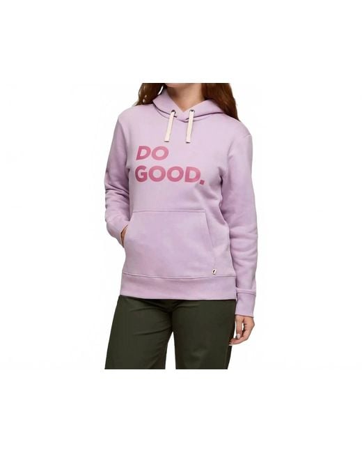 COTOPAXI Pink Do Good Pullover Hoodie