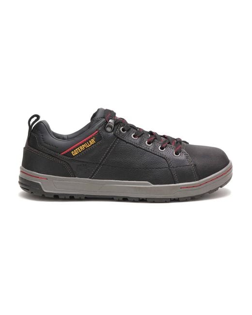Caterpillar Brode Steel Toe Work Shoe Medium Width In Black for Men Lyst