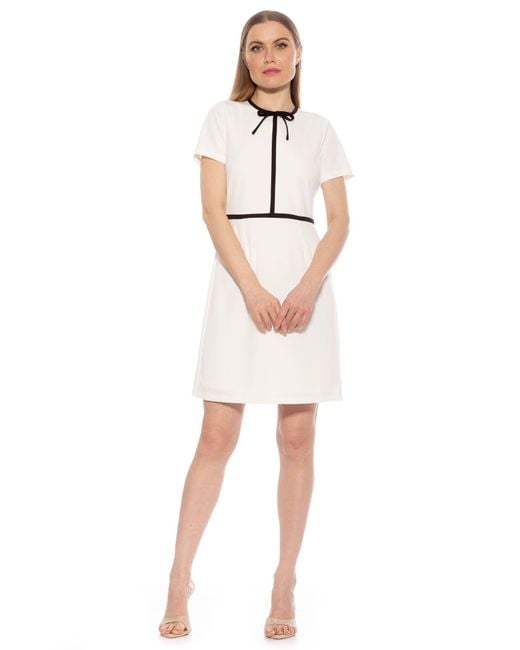 Alexia Admor White Eira Dress