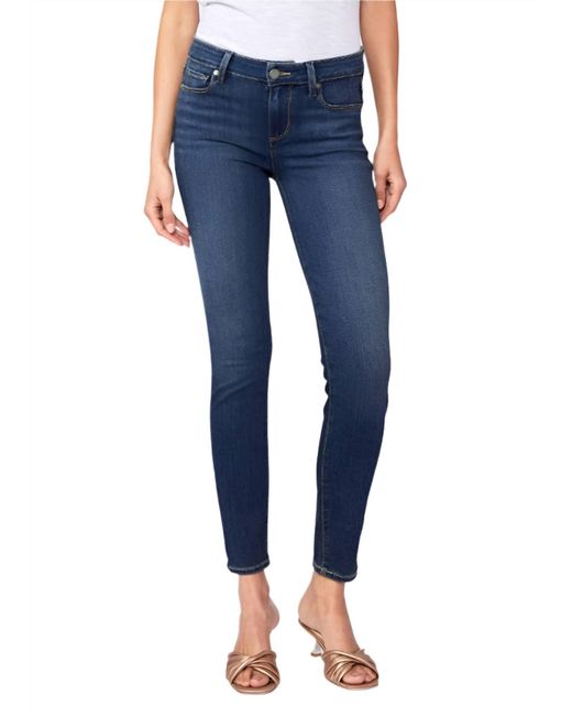 PAIGE Blue Verdugo Ankle Jeans
