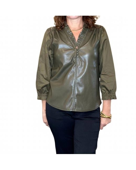 Melissa Nepton Gray Adria Top