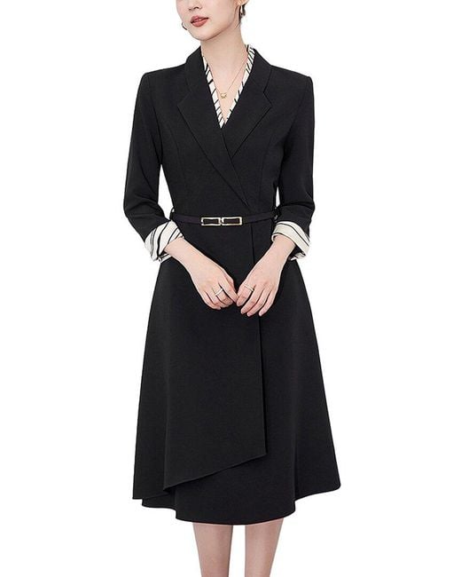 WLZD Black Midi Dress