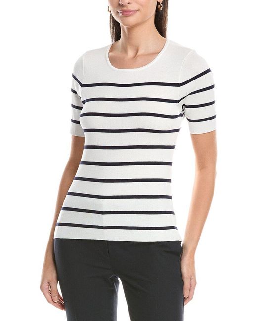 Tahari White Top