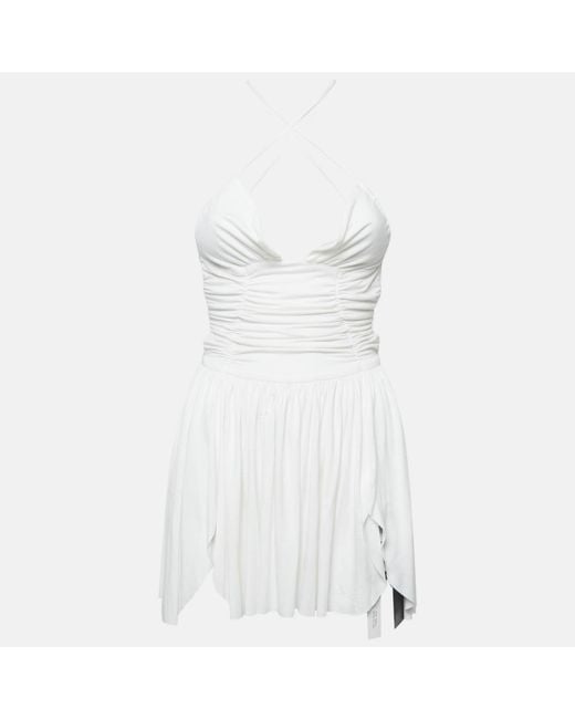 constellation mini dress in soft blue Julissa Mini Dress