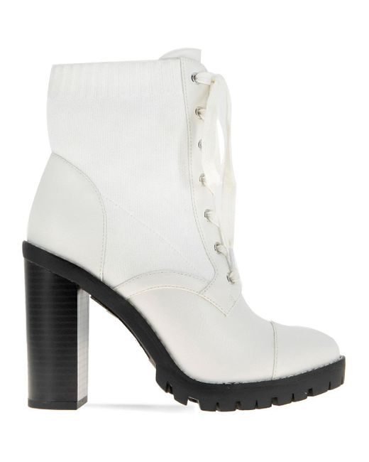 bcbgeneration lace up booties